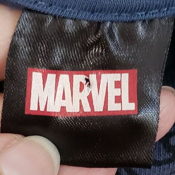 Marvel‎ Spider-Man Sweatshirt Boys Small Blue Cotton Super Hero Spider verse - Picture 4 of 9